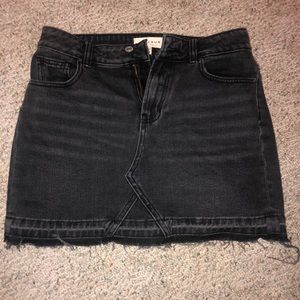 Pacsun Gray Denim Skirt Size 25
